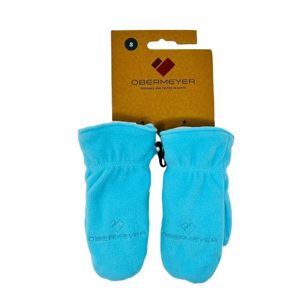 𝅺OBERMEYER Little Kids Blue Finley Fleece Mittens